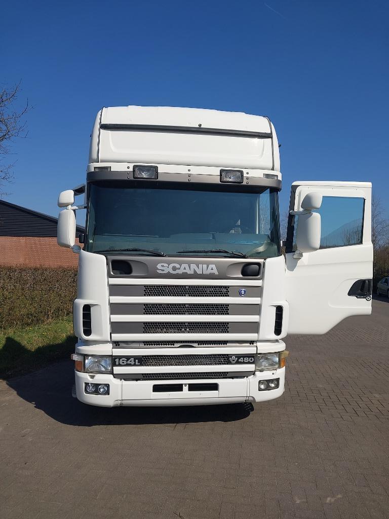 SCANIA . 164-480.NEDERLANDS KENTEKEN  BB-678-R, Automaat, Achterwielaandrijving, Scania, Leder en Stof