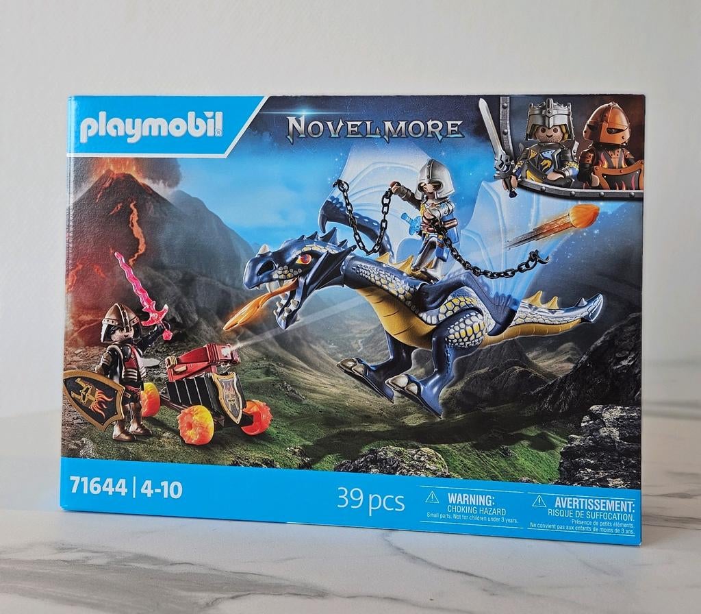 Playmobil Novelmore – Knight with dragon Nieuw, Ophalen of Verzenden, Nieuw, Complete set