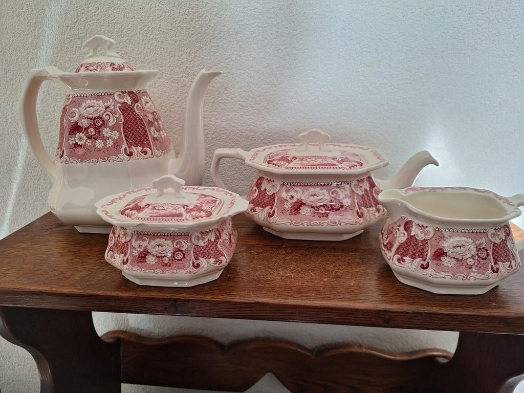 Victoria Société Ceramique Koffie- en Roomkan, Antiek en Kunst, Antiek | Servies los, Ophalen of Verzenden