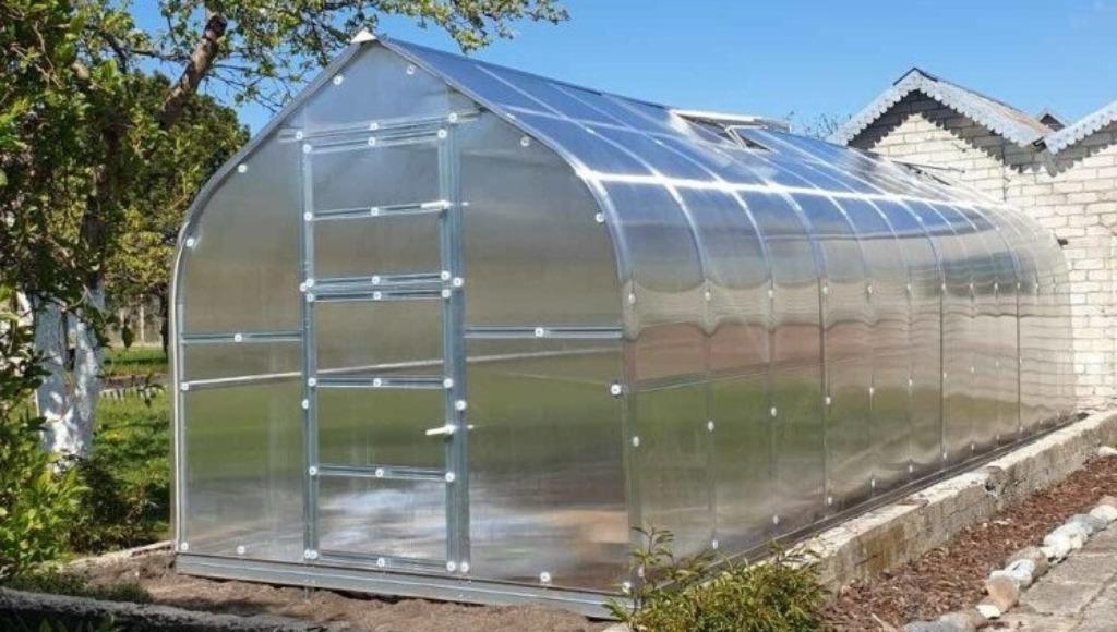TOP KAS–TUINKAS–CLASSIC STANDARD 2,5x6m + Fundament + 6 mm, Tuin en Terras, Kassen, Staal, Polycarbonaat, Verzenden, Kweekkas