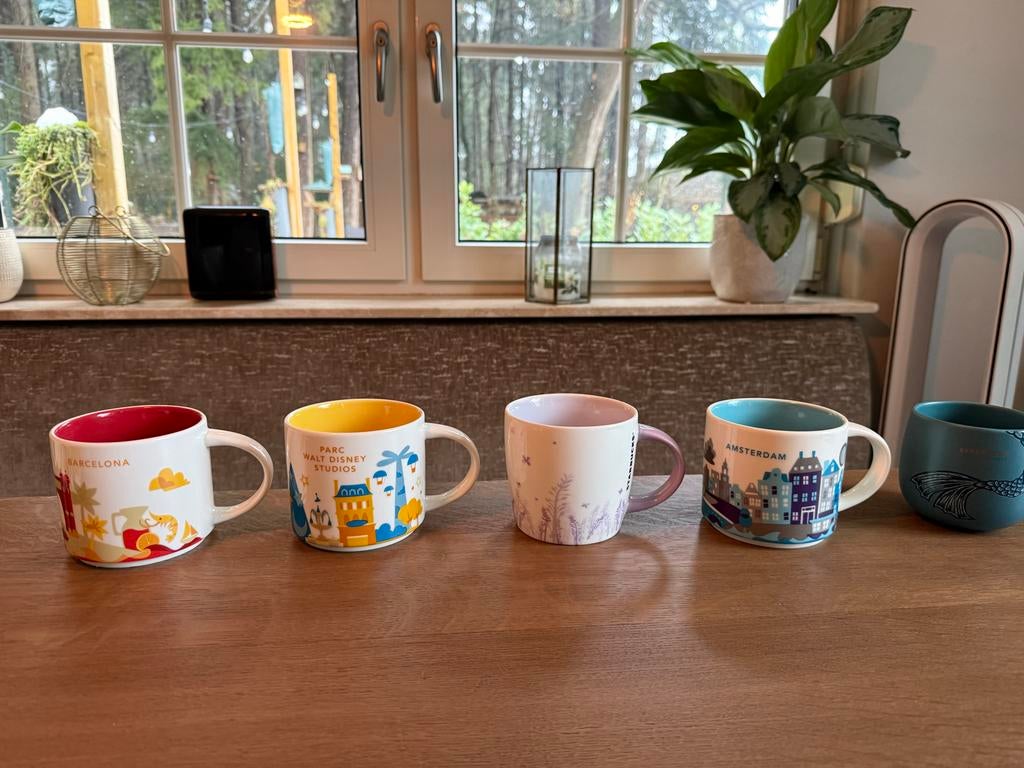 Starbucks City Mugs Verzameling - Alles in Één Koop!, Ophalen of Verzenden, Gebruikt