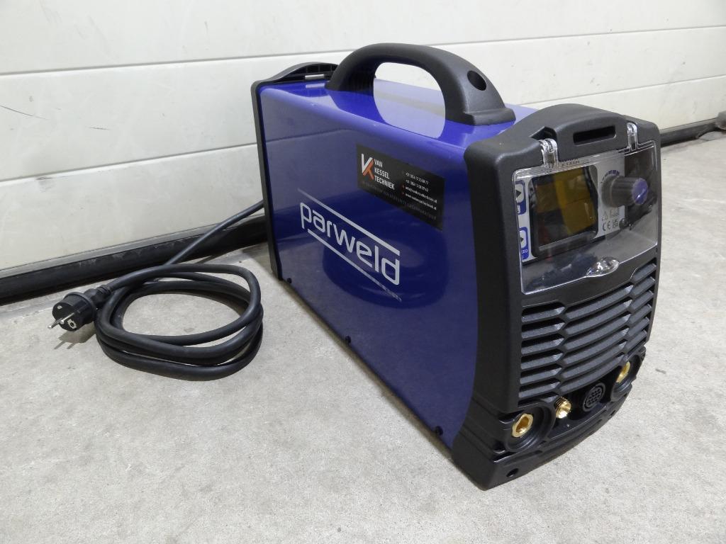 Nieuw Tig lasaparaat Parweld XTT 212Di AC/DC Puls 230 Volt, Ophalen of Verzenden, Nieuw, 150 tot 250 ampère, Tig