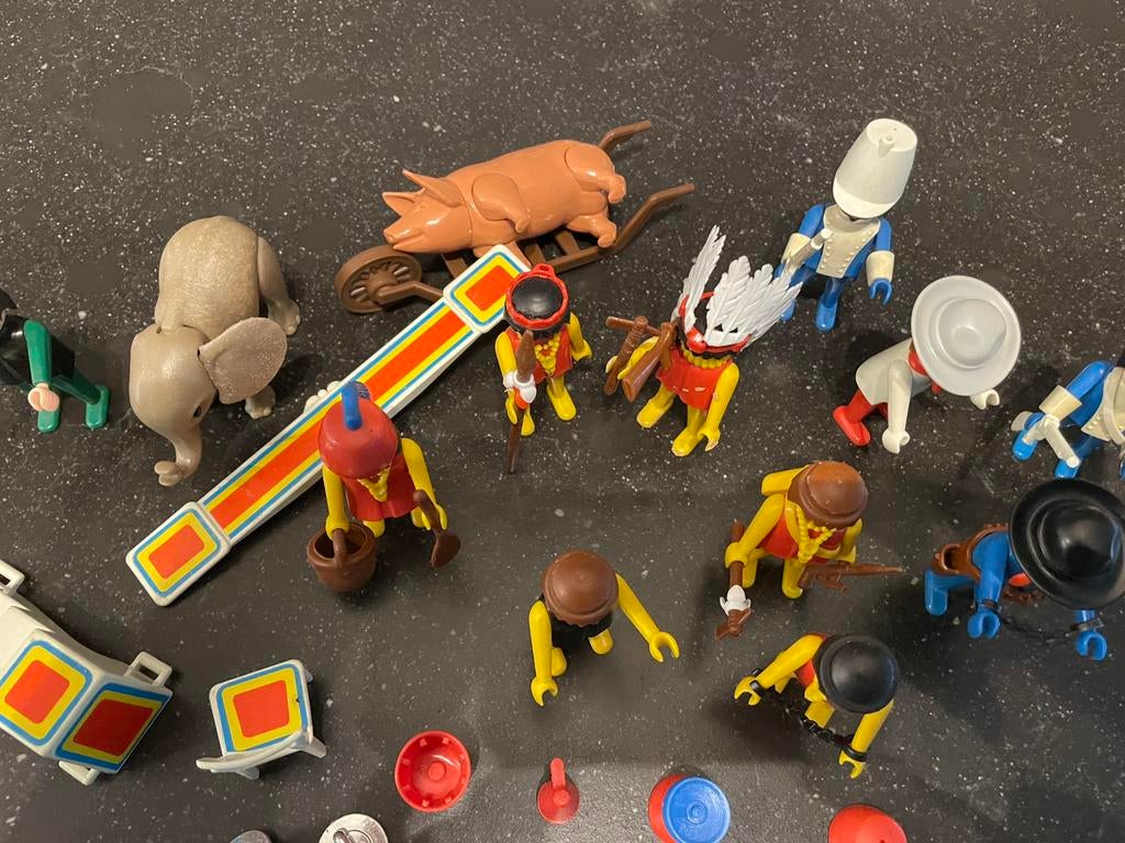 Playmobil poppetjes, circus, Ophalen of Verzenden, Gebruikt
