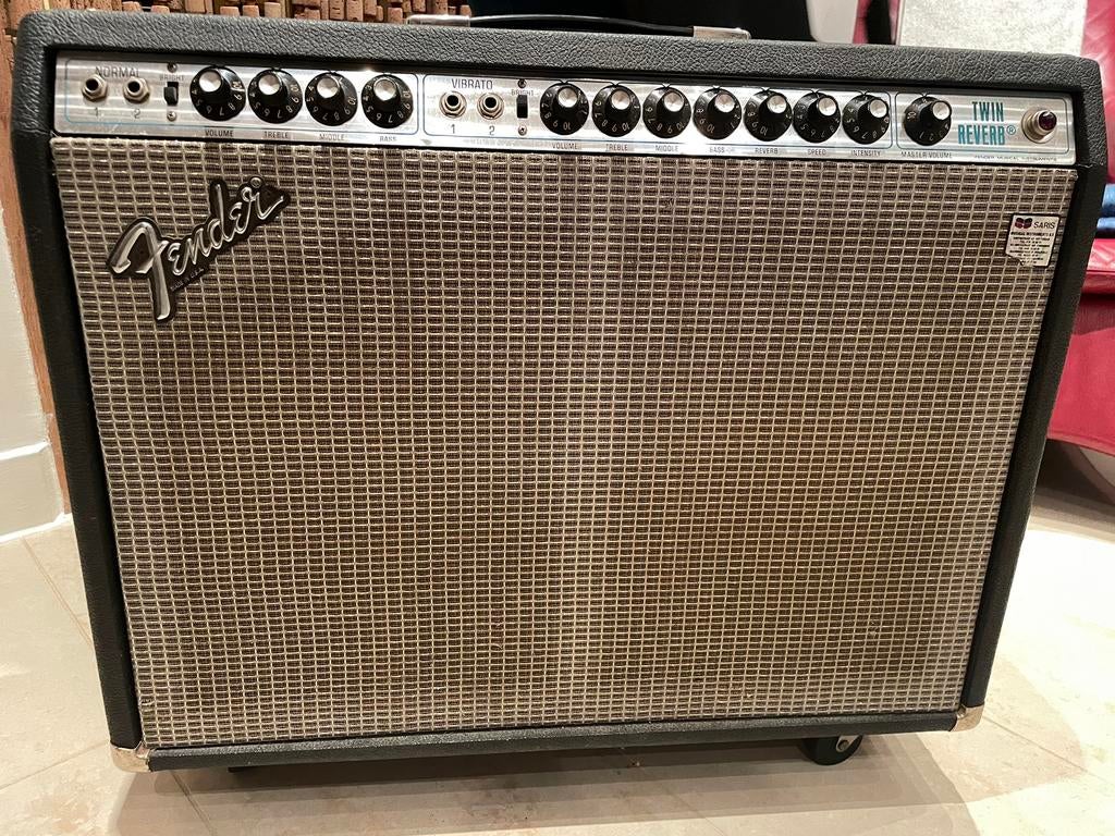 Fender Twin Reverb - Reveriseerd en zo goed als nieuw!, Ophalen, Zo goed als nieuw, Gitaar, 50 tot 100 watt