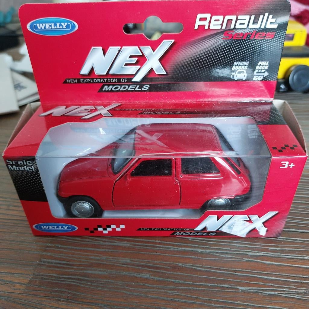 Renault Modelauto - Welly NEX Serie, Hobby en Vrije tijd, Modelauto's | 1:43, Ophalen of Verzenden