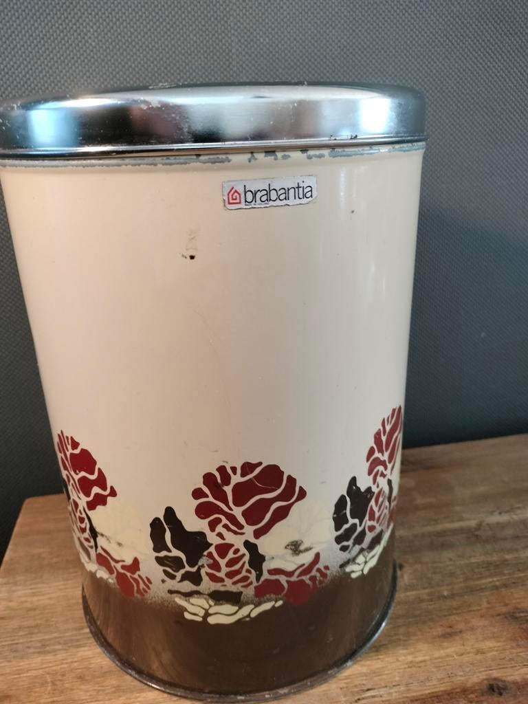 Brabantia grote voorraadtrommel 30cm., Ophalen of Verzenden, Gebruikt, Overige