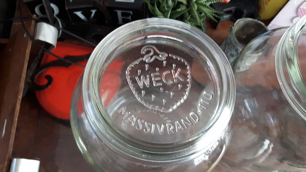 GEZOCHT deksel weck massivrand 110, Ophalen of Verzenden, Zo goed als nieuw
