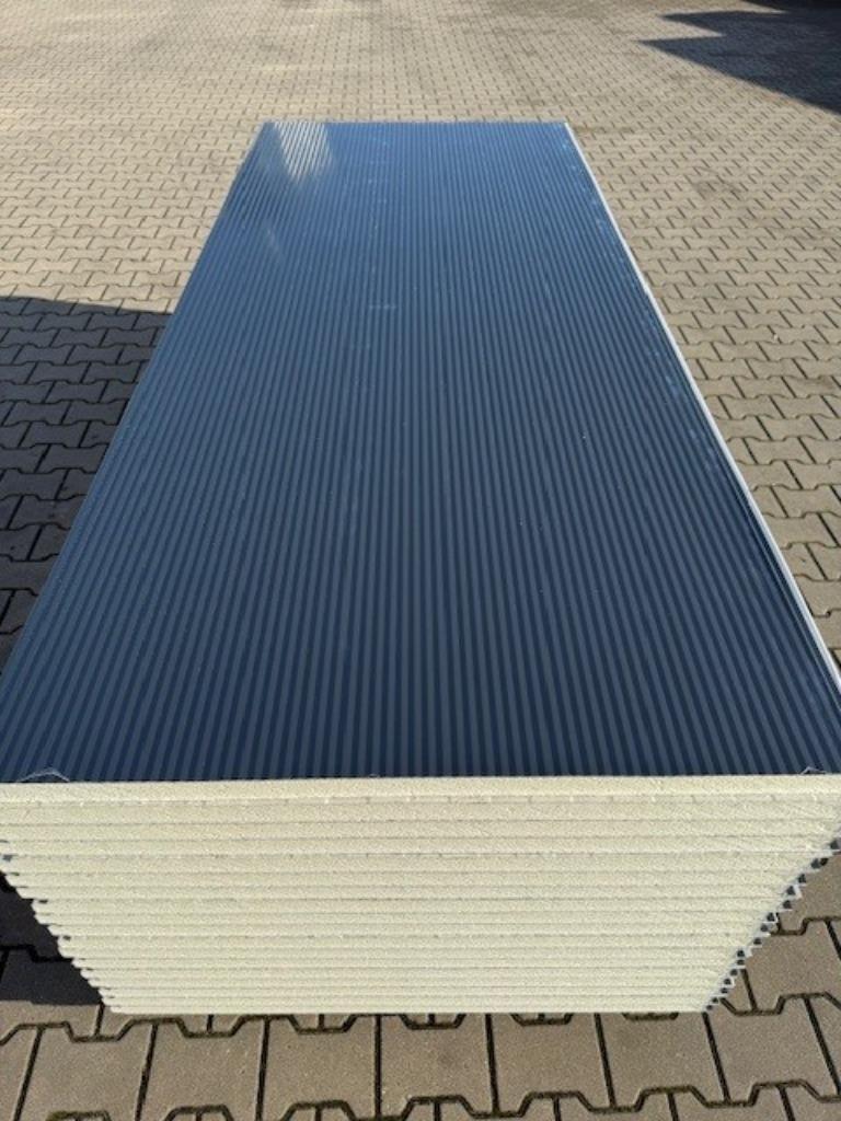 Sandwichpanelen 40 mm RAL7016 Wandpanelen PIR isolatie OP=OP, Doe-het-zelf en Verbouw, Platen en Panelen, Ophalen, Nieuw, Overige materialen