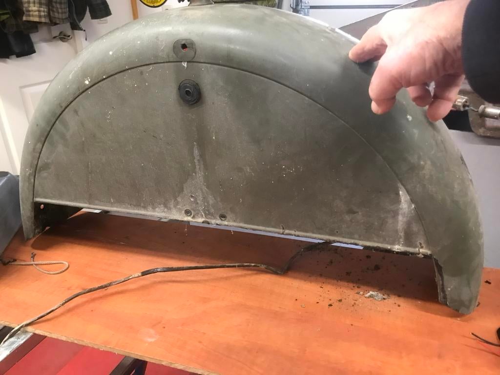 Gevraagd! Zijspanspatbord, Motoren, Onderdelen | Oldtimers, Ophalen of Verzenden