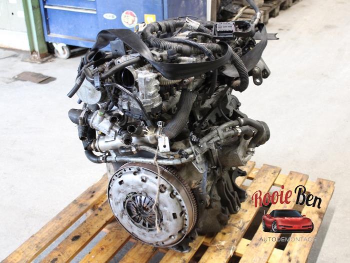 Motor van een Fiat Punto Grande, Gebruikt, -, -, Ophalen of Verzenden