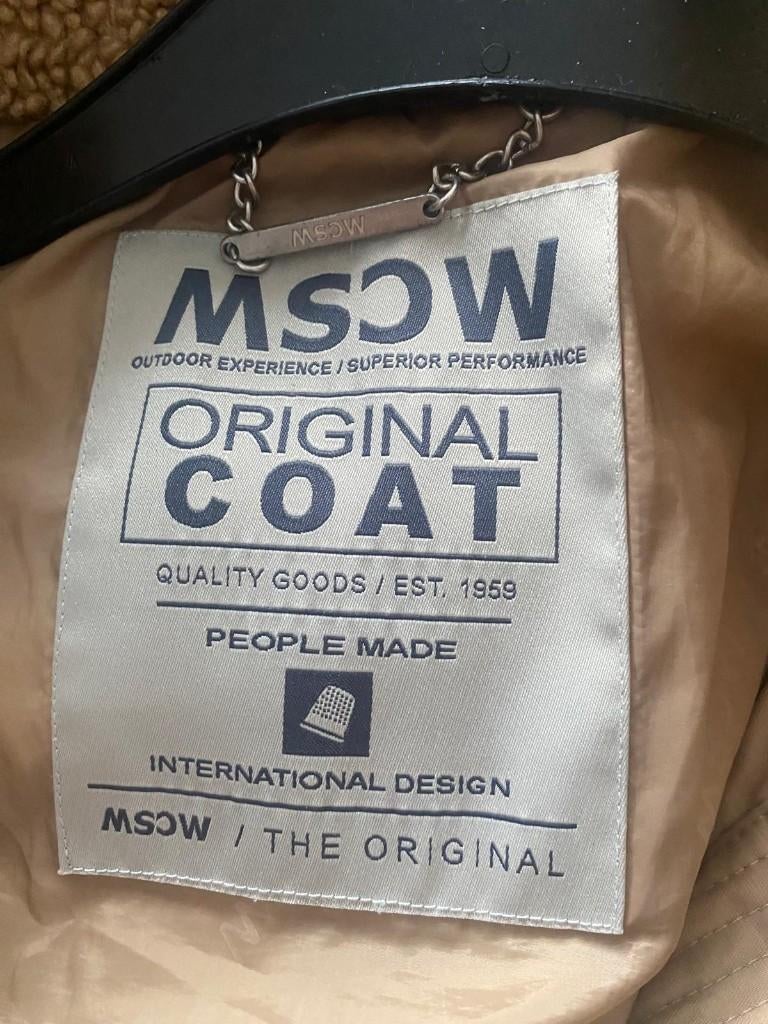 Moscow Winterjas dames XS, Ophalen of Verzenden, Zo goed als nieuw, Maat 34 (XS) of kleiner, Beige