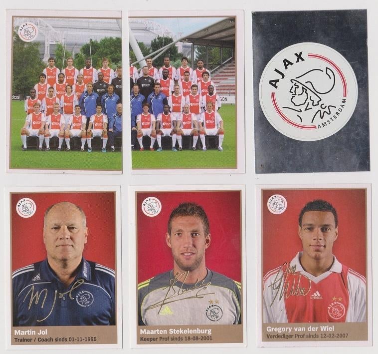 AH voetbalstickers Eredivisie 2009-2010, Verzenden, Zo goed als nieuw, Overige binnenlandse clubs, Poster, Plaatje of Sticker