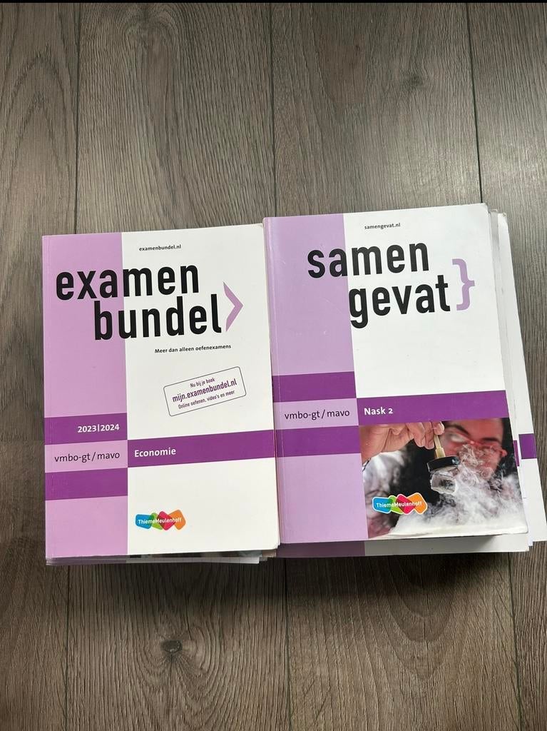 Examenbundel & samengevat vmbo, Boeken, Schoolboeken, Ophalen of Verzenden
