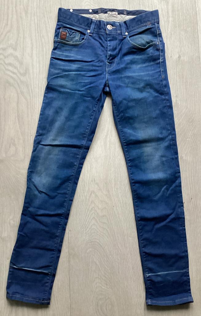 Blauwe spijkerbroek jeans maat W29 Vanguard, Vanguard, Blauw, Ophalen of Verzenden, Zo goed als nieuw