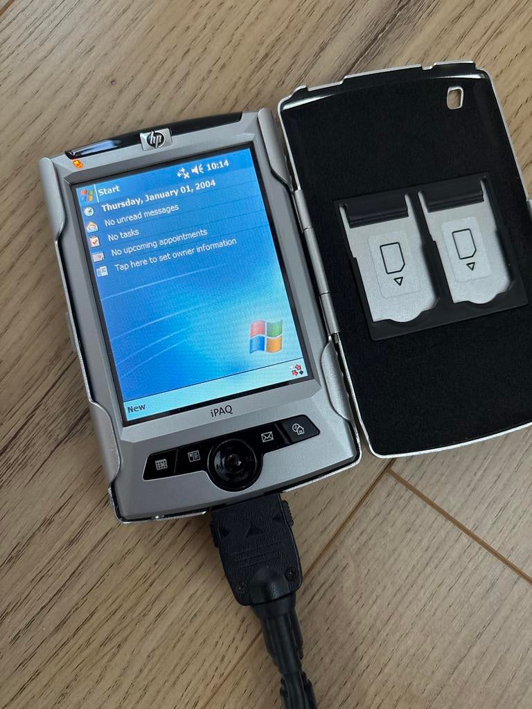 HP iPAQ Pocket PC - Windows Mobile, Telecommunicatie, Pda's, Overige merken, Gebruikt, Ophalen of Verzenden, Met stylus of aanraakpen