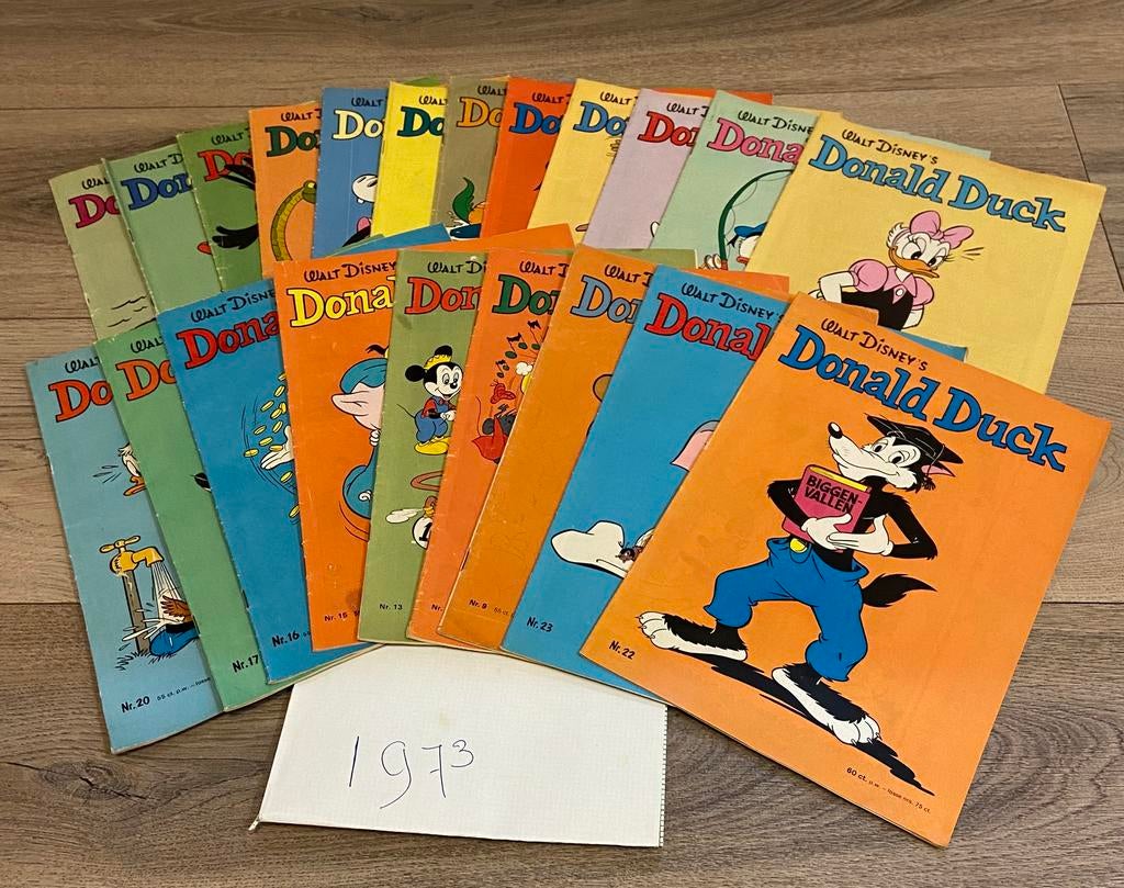 Donald Ducks oudere jaargangen, Meerdere stripboeken, Ophalen of Verzenden, Gelezen