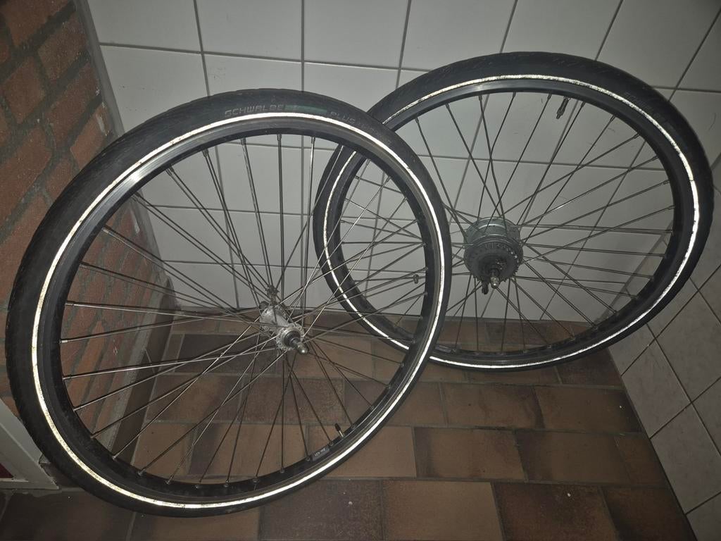 Batavus Wayz 8speed nexus wielenset (tandriem), Ophalen of Verzenden, Zo goed als nieuw, Wiel