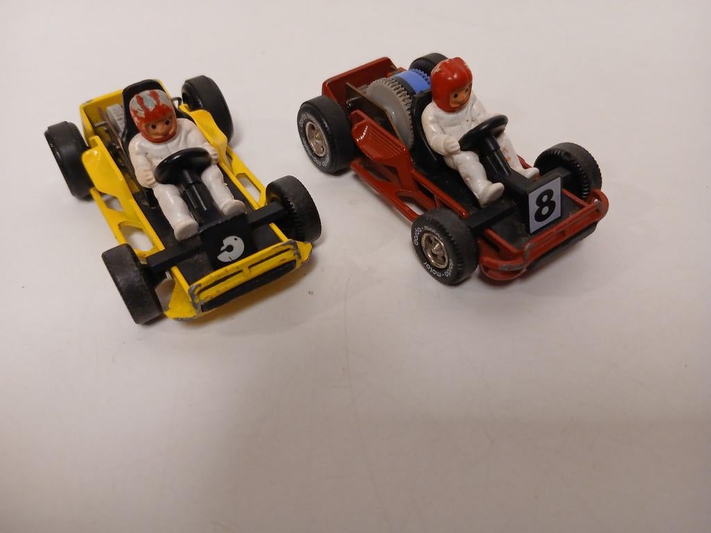 2x darda go kart geel en rood skelter, Ophalen of Verzenden, Elektrisch, Overige merken