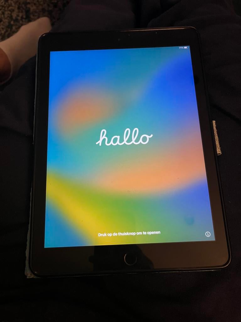 Apple iPad A1822 9.7 inch lightning. Goed onderhouden., Gebruikt, 32 GB, Apple iPad, 8 inch
