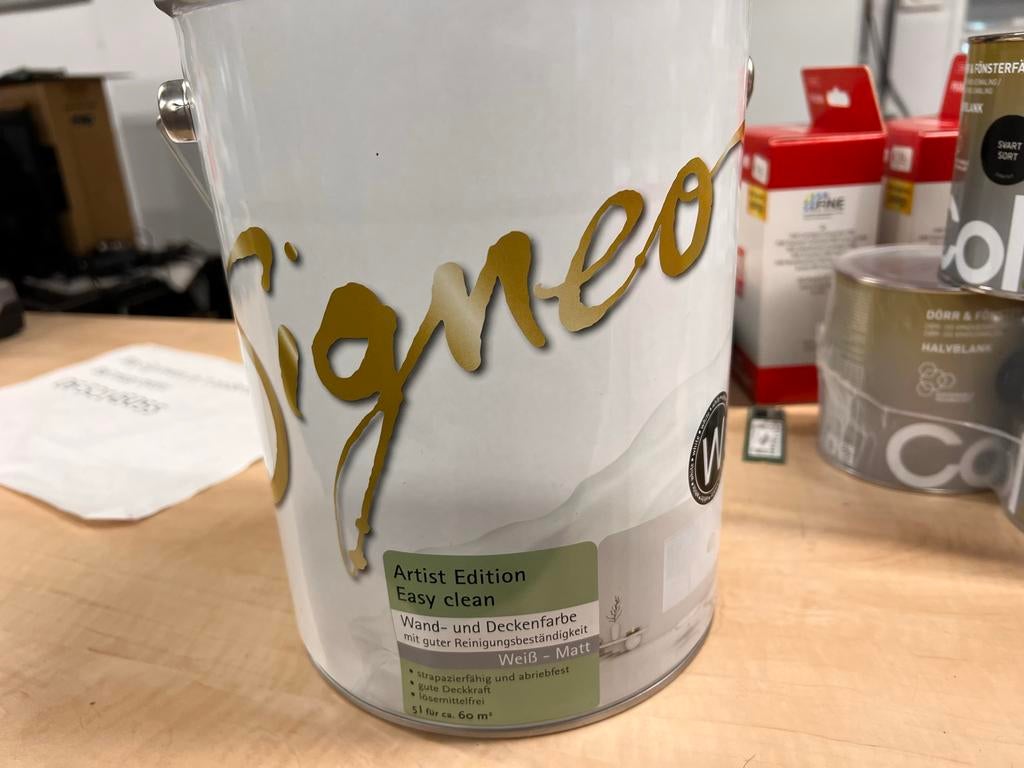 Signeo Premium Witte Verf - Hoge Dekkracht, Ophalen, Wit, Am Bahnhof Coesfeld, Verf