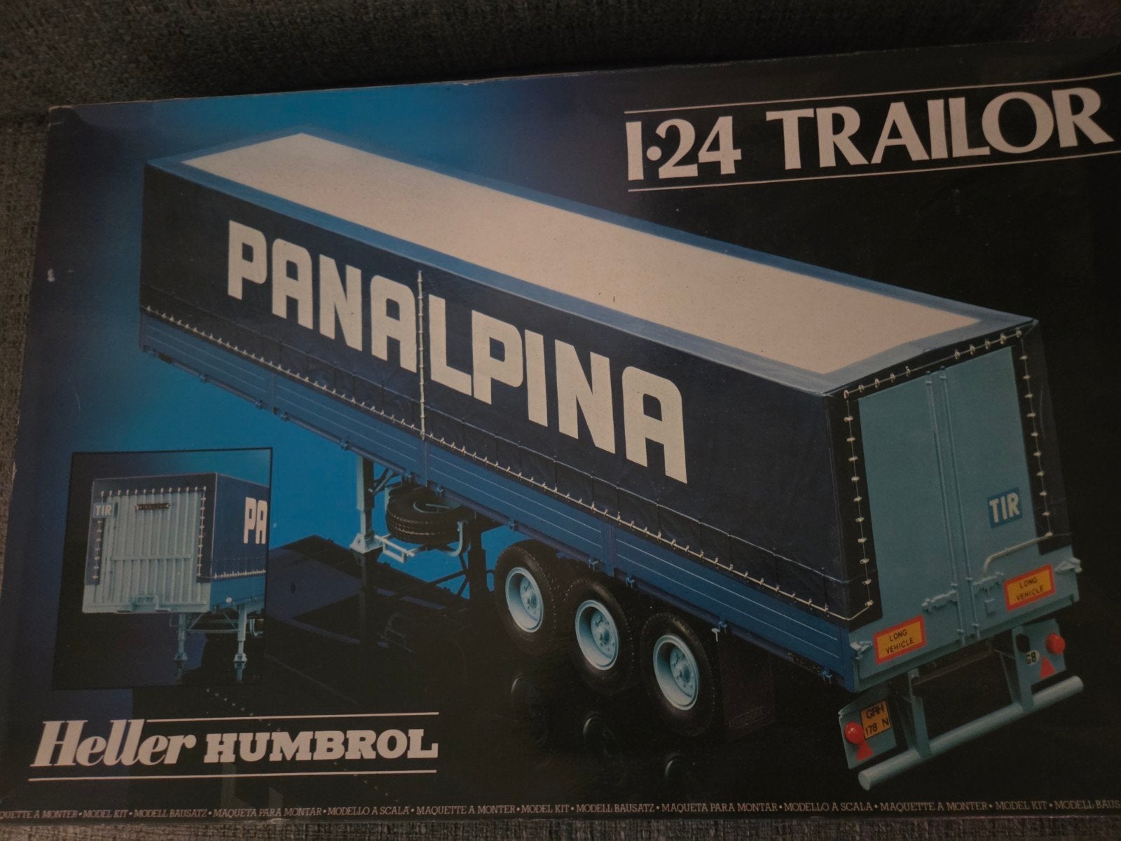 Heller/humbrol nr.80771 trailer, Ophalen of Verzenden, Groter dan 1:32, Truck