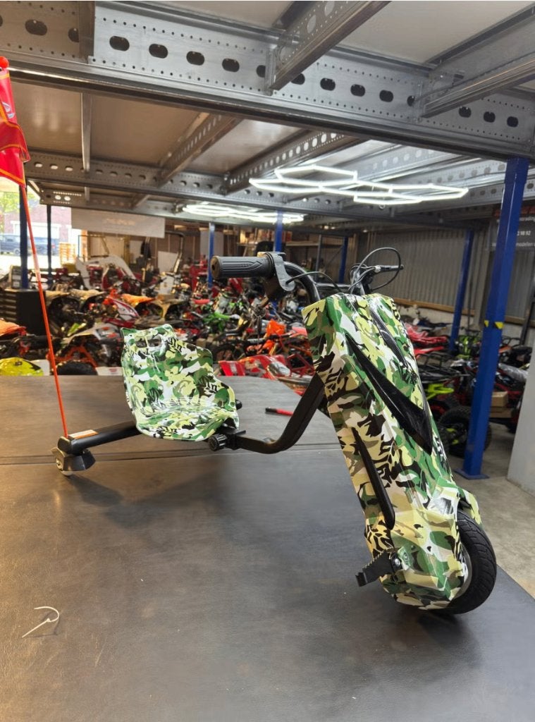 Drifttrike drift cart nieuw 36v verlichting en Bluetooth, Nieuw