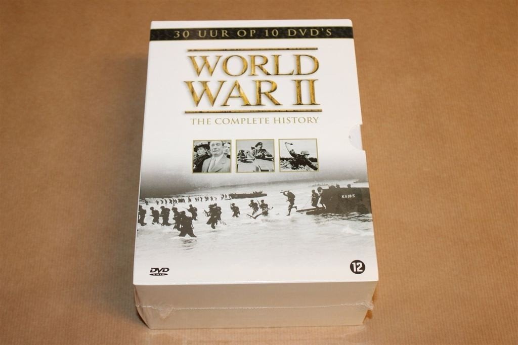 World War II — Complete History 10 DVD Box Nieuw, Cd's en Dvd's, Alle leeftijden, Ophalen of Verzenden, Gebruikt, Oorlog of Misdaad