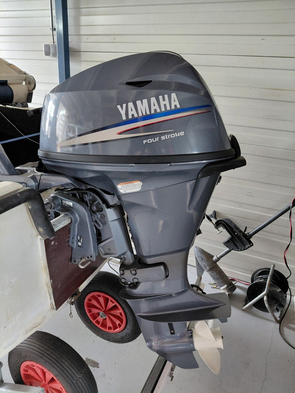 Zgan Yamaha 20 pk 4 takt kortstaart motor topstaat!, Ophalen, Zo goed als nieuw, SUP-accessoire