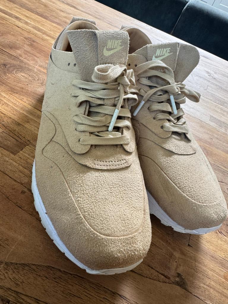 Nike Air Max 1 Royal Tan - Maat 44, Overige kleuren, Ophalen of Verzenden, Sneakers of Gympen, Zo goed als nieuw