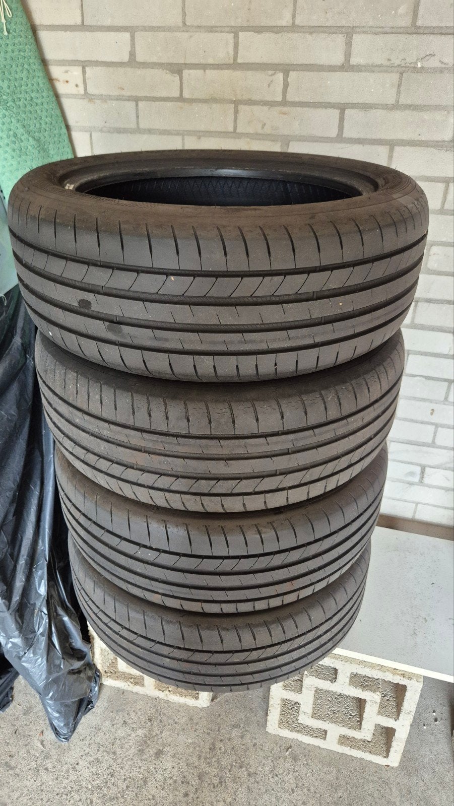 Goodyear zomerbanden 215/50R18 96W - Set van 4, Ophalen, Gebruikt