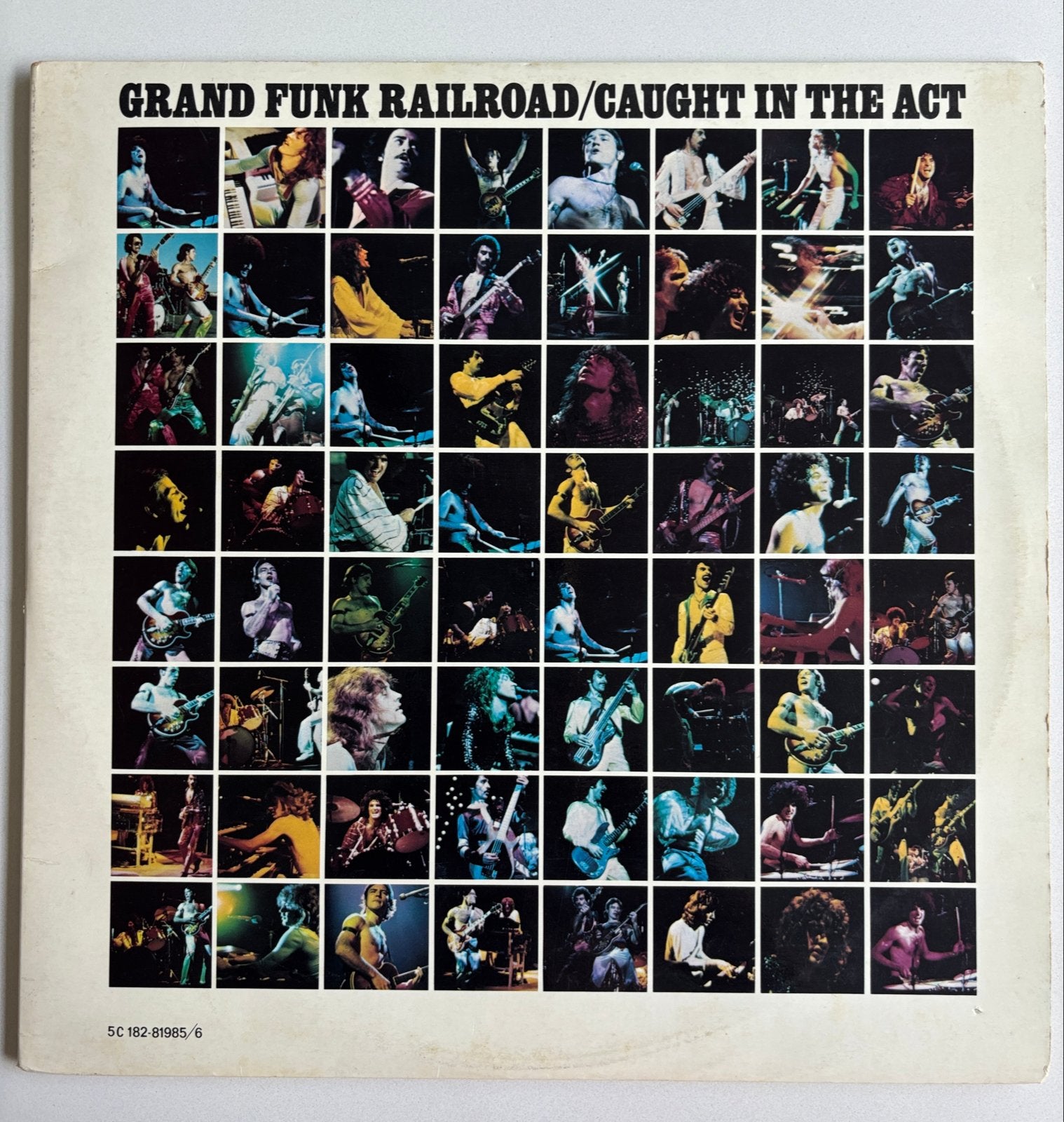 Grand Funk Railroad - Caught in the Act (Dubbel-LP), Gebruikt, Ophalen of Verzenden, Classic Rock, 12 inch