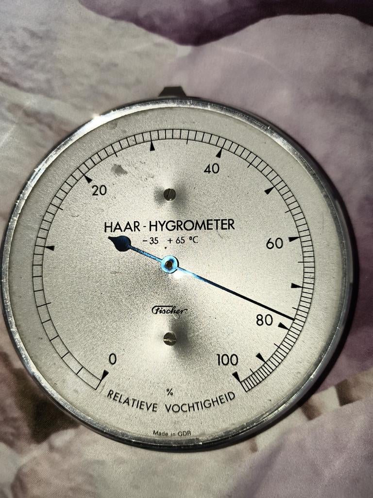 Haar- Hygrometer, Ophalen of Verzenden