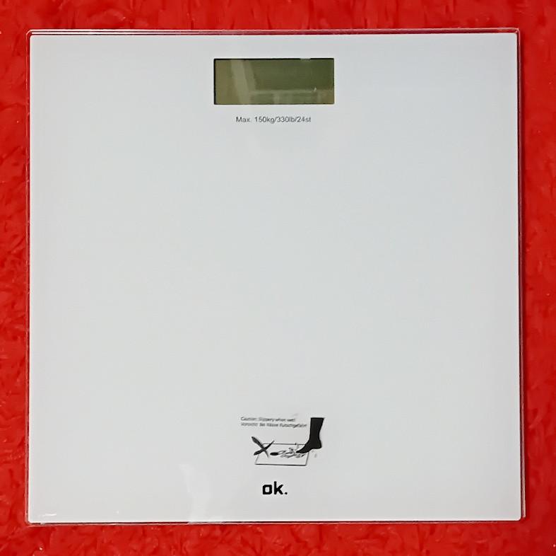 OK personenweegschaal, Witgoed en Apparatuur, Ophalen, 1 tot 500 gram, 100 kg of meer, Personenweegschaal