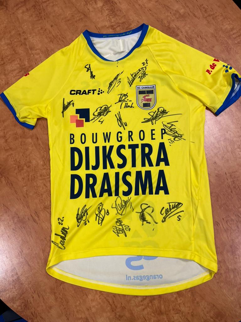 Cambuur shirt 19-20 kampioens/coronajaar no matchworn, Ophalen of Verzenden, Zo goed als nieuw, Buitenlandse clubs, Shirt