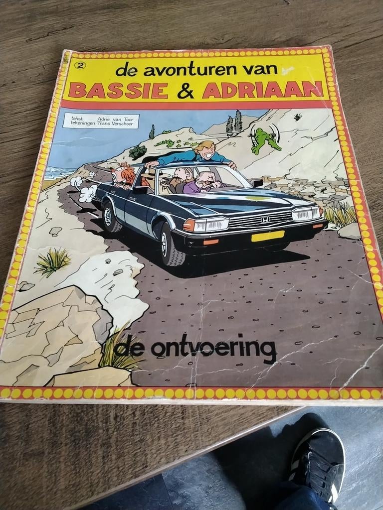 De avonturen van bassie & Adriaan € 5, Eén stripboek, Ophalen of Verzenden, Gelezen