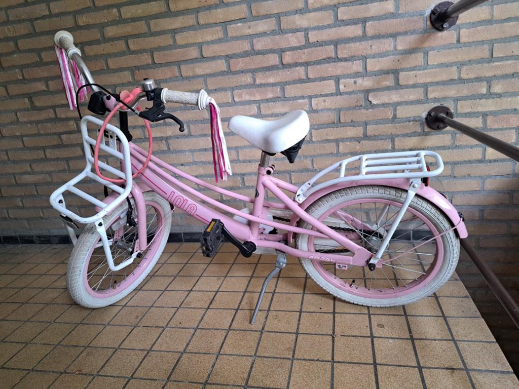 Popal Lola fiets, Fietsen en Brommers, Fietsen | Meisjes, Ophalen of Verzenden, Gebruikt, 20 inch