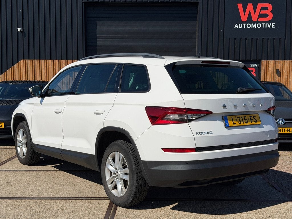 Skoda Kodiaq 1.5 TSI Style Dealer onderhouden Cruise Clima s, Auto's, Skoda, Euro 6, 150 pk, 1481 kg, Wit