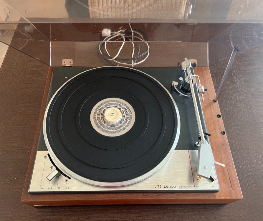 Lenco L75,  volledig gereviseerd, Ophalen, Gebruikt, Platenspeler, Overige merken