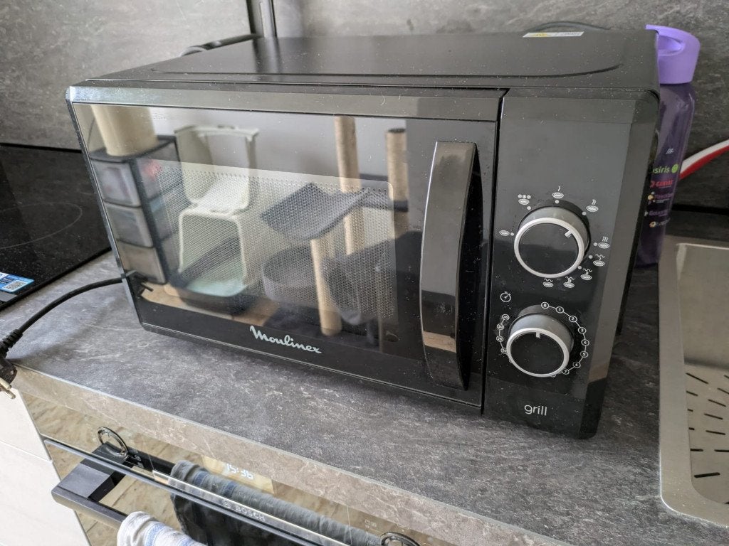 Moulinex Magnetron, Witgoed en Apparatuur, Magnetrons, Ophalen, Gebruikt, Minder dan 45 cm, Grill