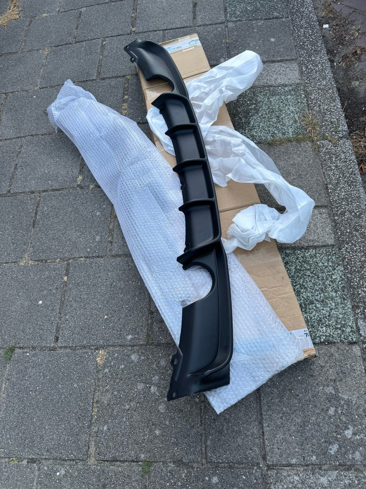 Diffuser BMW 3 Serie F30 M Pakket 2012-2019, Nieuw, Ophalen of Verzenden, Achter, Bumper
