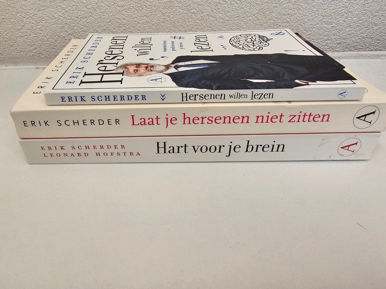 Boeken Erik Scherder Hersenen willen lezen, Laat je hersenen, Boeken, Ophalen of Verzenden, Gelezen, Erik Scherder