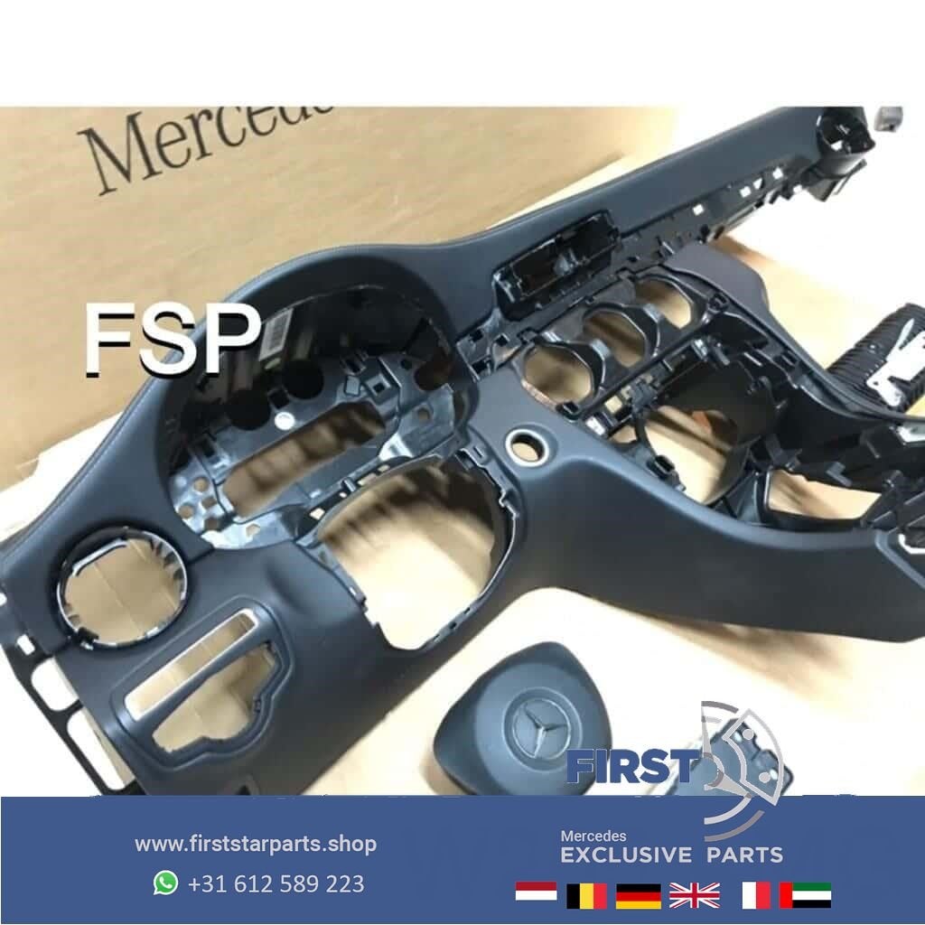 W205 amg dashboard + airbag set Mercedes C Klasse C205 S205, Auto-onderdelen, Dashboard en Schakelaars, Gebruikt, -, Ophalen of Verzenden