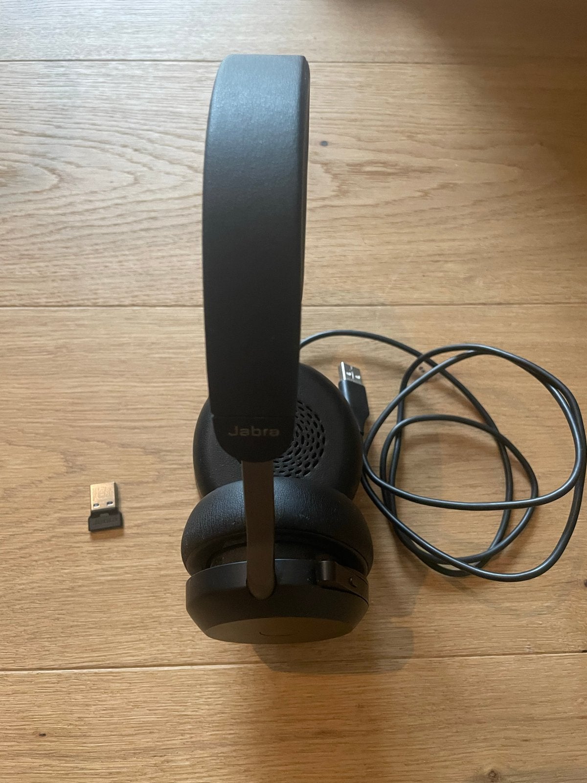 Jabra Evolve2 65 Draadloze Headset met Docking Station, Gebruikt, Verzenden, Bluetooth, Over-ear