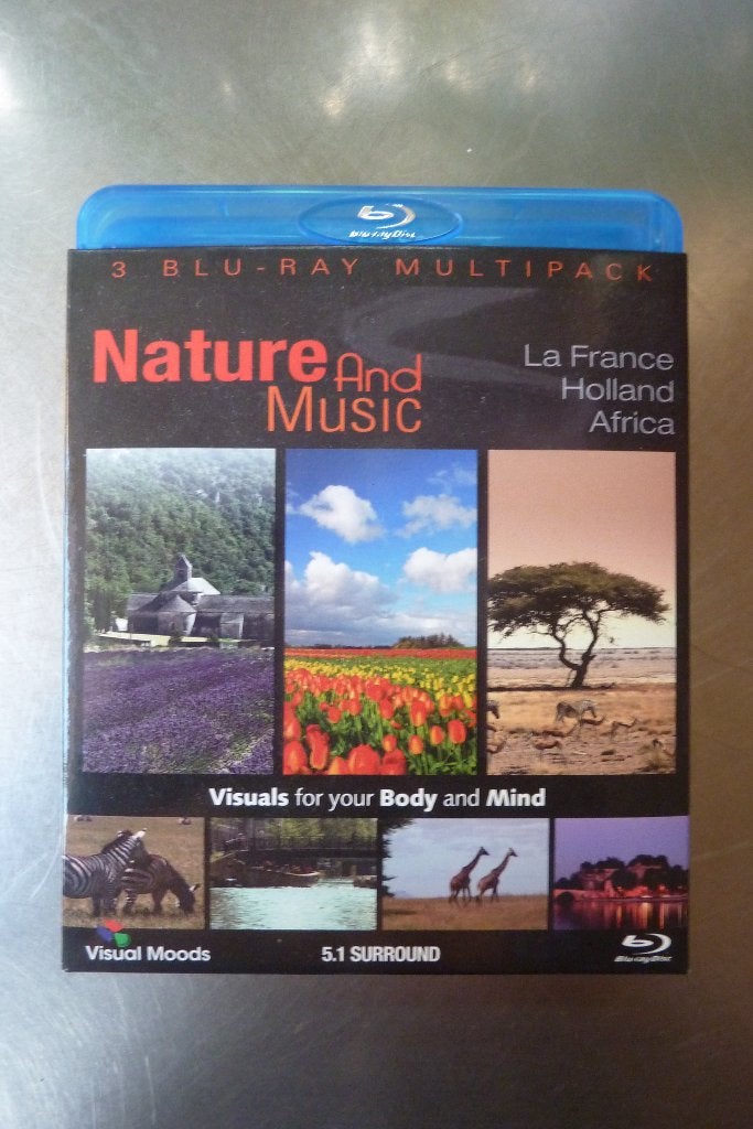 Nature & Music - La France, Holland, Africa, Cd's en Dvd's, Documentaire, Alle leeftijden, Documentaire en Educatief, Ophalen of Verzenden