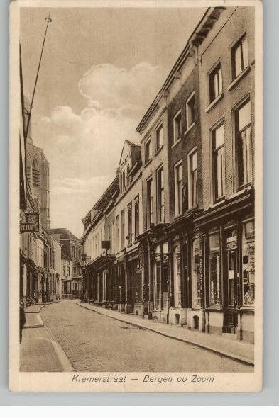 Bergen op Zoom Kremerstraat  uitg J. Roosenboom