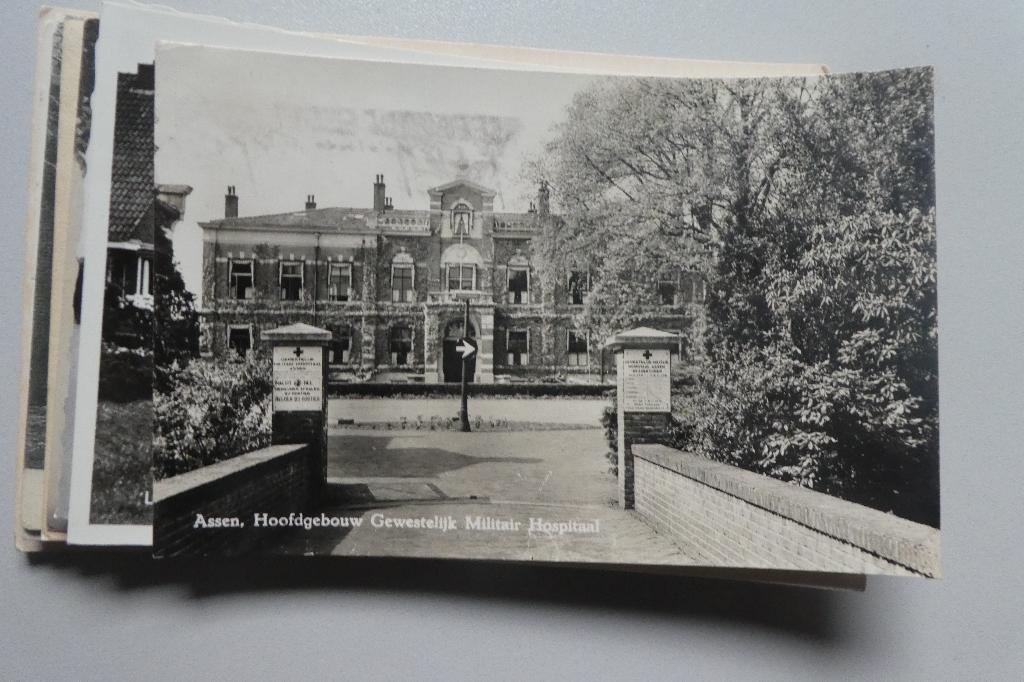 Assen Militair Hospitaal, Verzenden, 1940 tot 1960, Drenthe