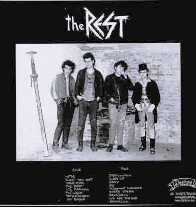 the rest / same - hardcore/punk/goth/horror +insert-ZELDZAAM, LP, Gebruikt, Inclusief insert, Verzenden
