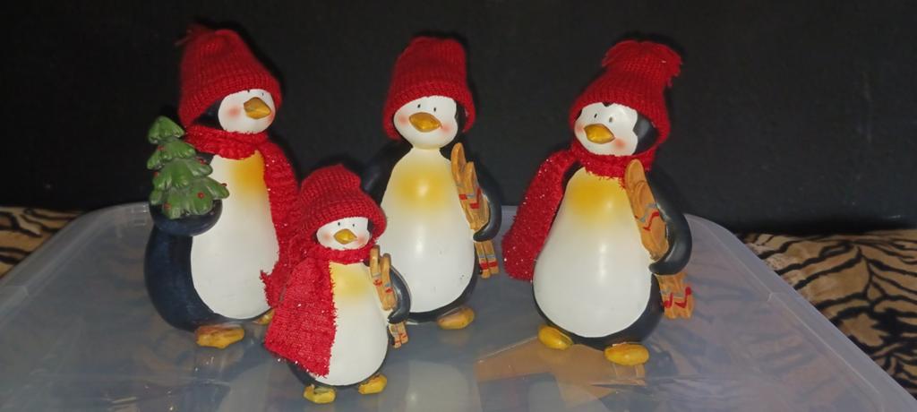 Beelden pinguïns, Ophalen of Verzenden, Zo goed als nieuw