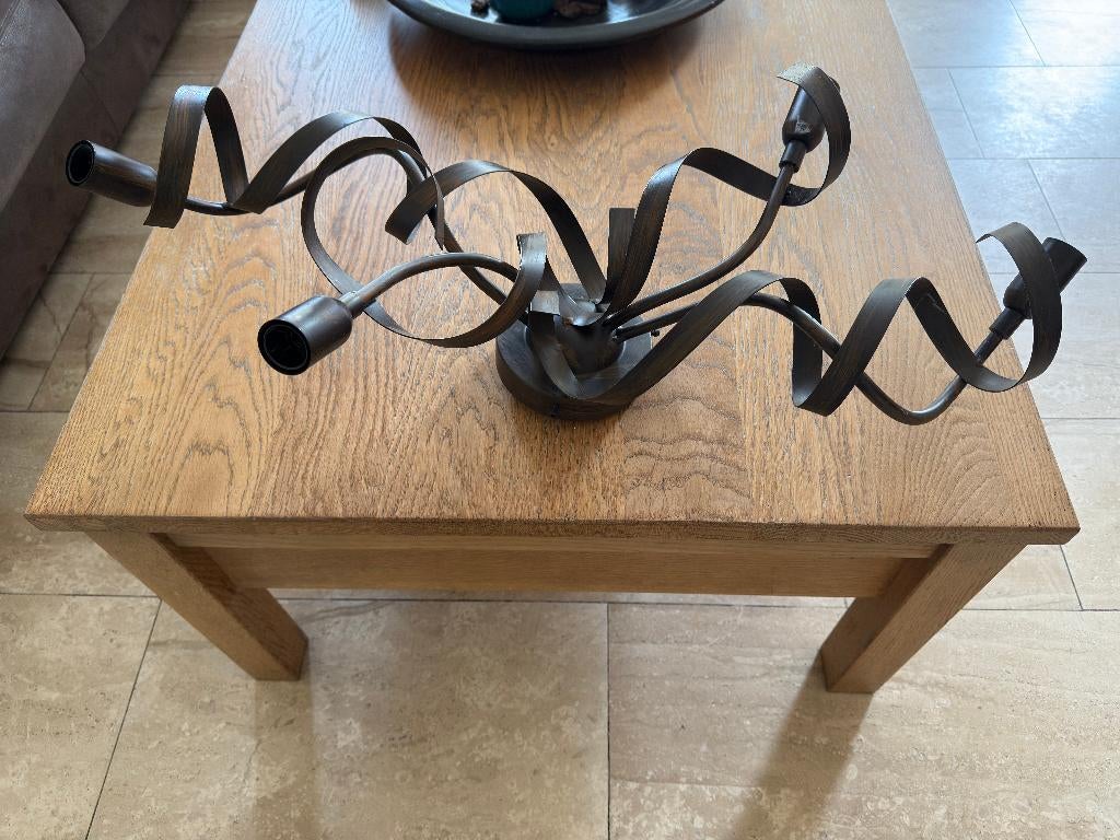 Schitterende lamp, Ophalen of Verzenden, Zo goed als nieuw, Metaal, Minder dan 50 cm