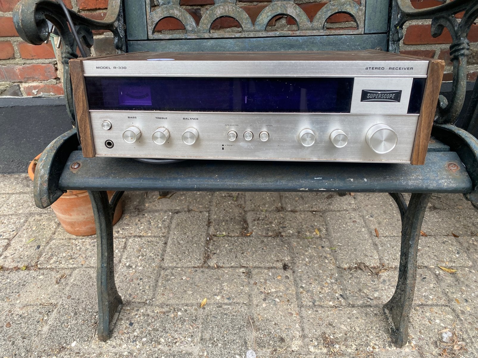 Marantz superscope r-330 receiver, Ophalen of Verzenden, Zo goed als nieuw, Overige merken